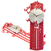 LIMITED EDITION BUTTERFLY THEME WALL CLOCKS