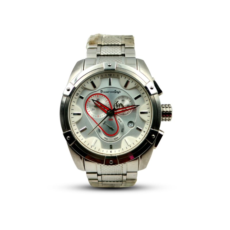 Vincent Van Gogh Solid Stainless Steel Analog Watch For Men