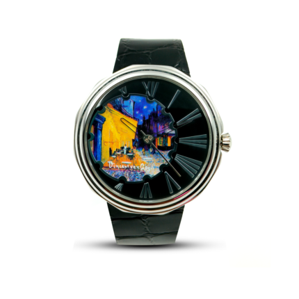Vincent Van Gogh Solid Stainless Steel Analog Art Work Dial Watch For Men