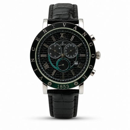Vincent Van Gogh Solid Stainless Steel Black Dial Analog Watch